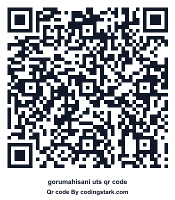 Gorumahisani UTS QR Code