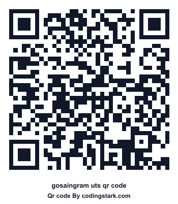 Gosaingram UTS QR Code