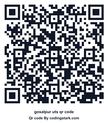 Gosalpur UTS QR Code