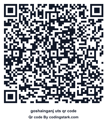 Goshainganj UTS QR Code