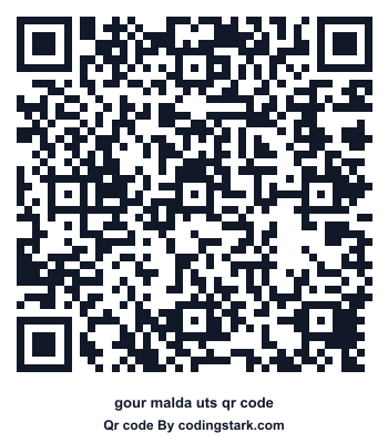Gour Malda UTS QR Code