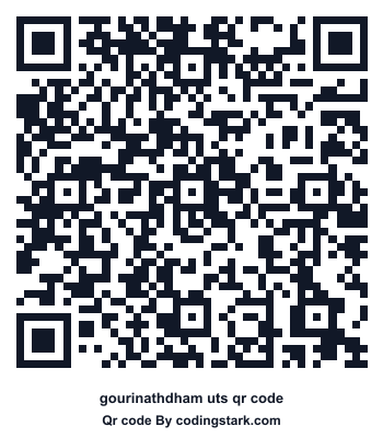 Gourinathdham UTS QR Code