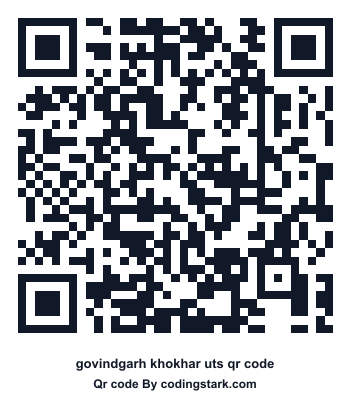 Govindgarh Khokhar UTS QR Code