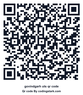 Govindgarh UTS QR Code