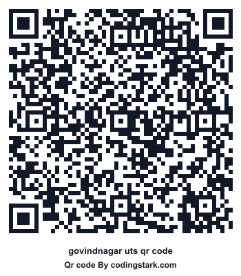 Govindnagar UTS QR Code