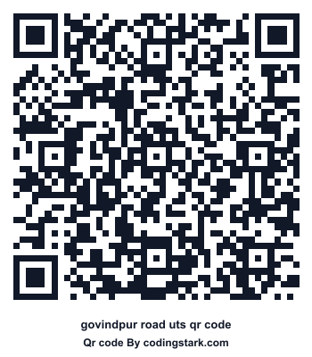 Govindpur Road UTS QR Code