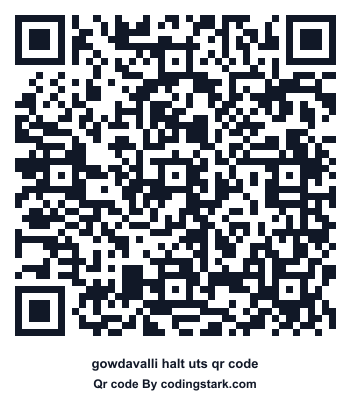 Gowdavalli Halt UTS QR Code