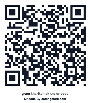 Gram Kharika Halt UTS QR Code