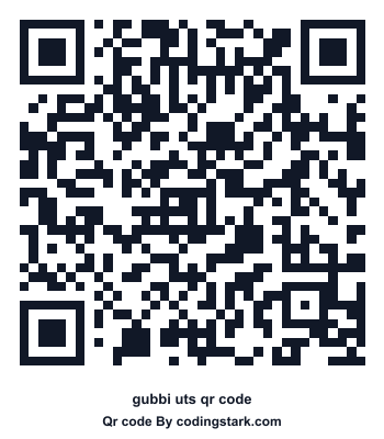Gubbi UTS QR Code