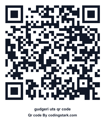 Gudgeri UTS QR Code