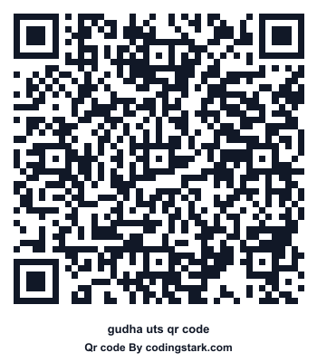 Gudha UTS QR Code
