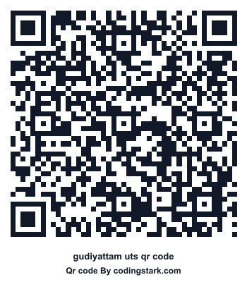 Gudiyattam UTS QR Code