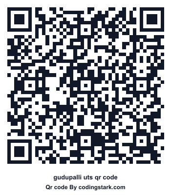 Gudupalli UTS QR Code
