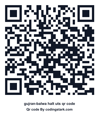 Gujran-balwa Halt UTS QR Code