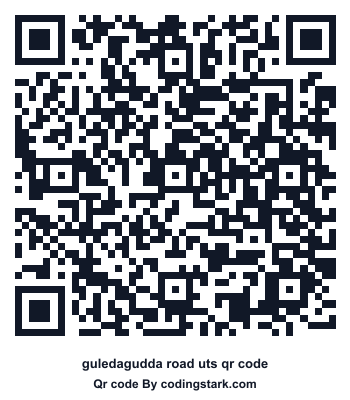 Guledagudda Road UTS QR Code