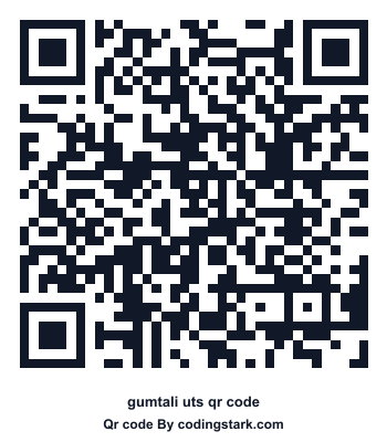 Gumtali UTS QR Code
