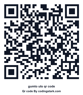 Gumto UTS QR Code
