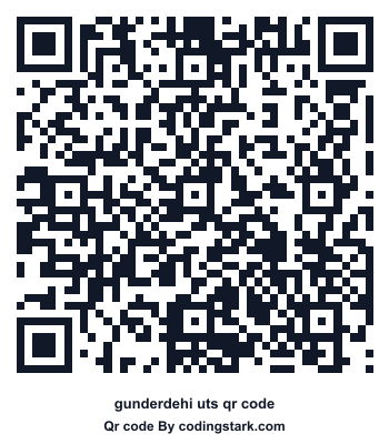 Gunderdehi UTS QR Code