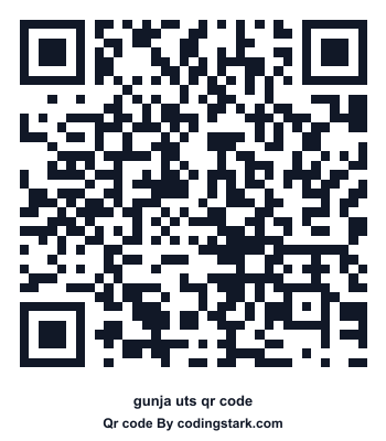 Gunja UTS QR Code