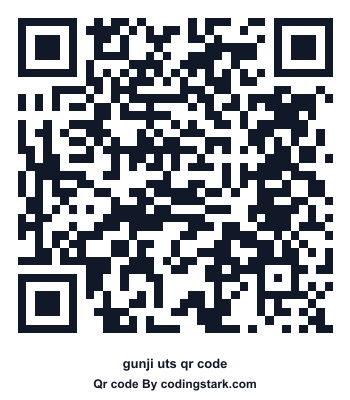 Gunji UTS QR Code