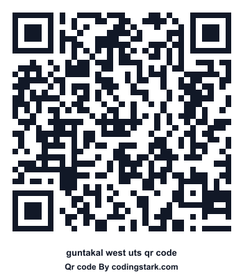 Guntakal West UTS QR Code