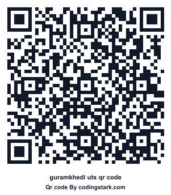 Guramkhedi UTS QR Code