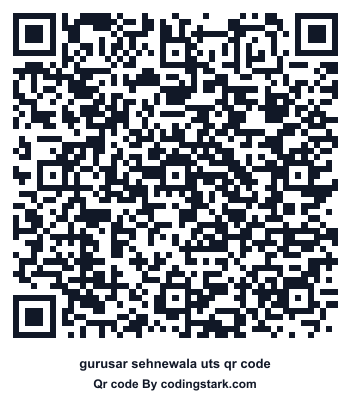 Gurusar Sehnewala UTS QR Code