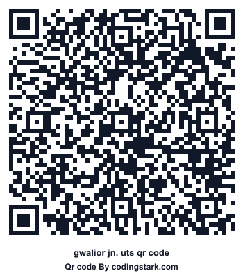 Gwalior Jn. UTS QR Code