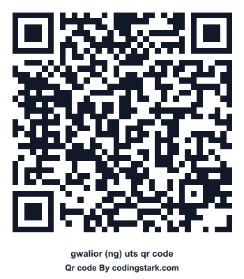 Gwalior (ng) UTS QR Code