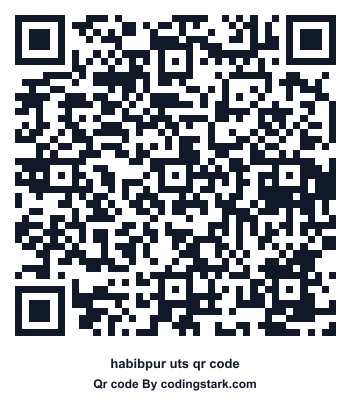 Habibpur UTS QR Code