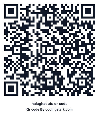 Haiaghat UTS QR Code