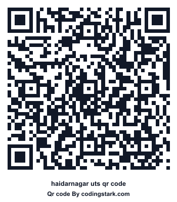 Haidarnagar UTS QR Code