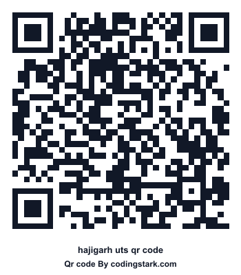 Hajigarh UTS QR Code