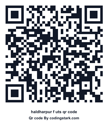 Haldharpur F UTS QR Code