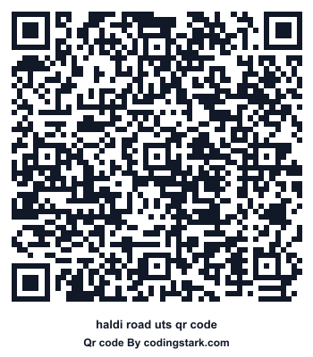 Haldi Road UTS QR Code