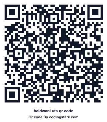 Haldwani UTS QR Code