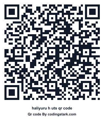 Haliyuru H UTS QR Code