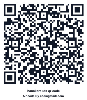 Hanakere UTS QR Code