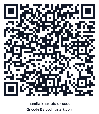 Handia Khas UTS QR Code