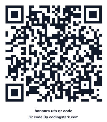 Hansara UTS QR Code