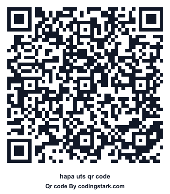 Hapa UTS QR Code
