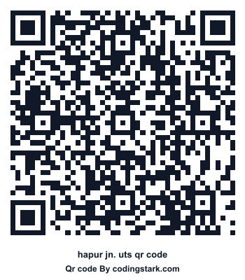 Hapur Jn. UTS QR Code