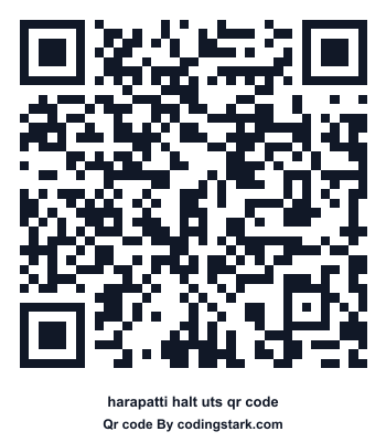 Harapatti Halt UTS QR Code