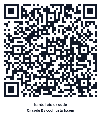 Hardoi UTS QR Code