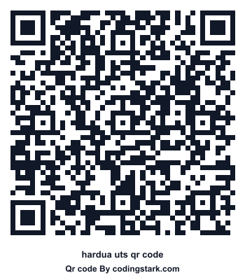 Hardua UTS QR Code