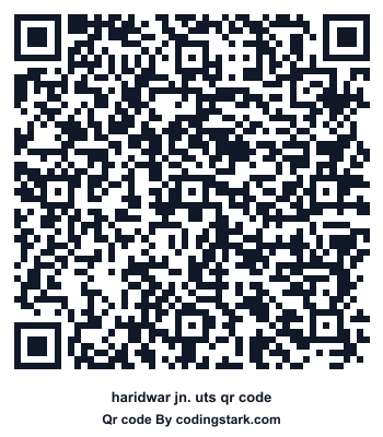 Haridwar Jn. UTS QR Code