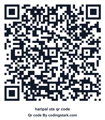 Haripal UTS QR Code