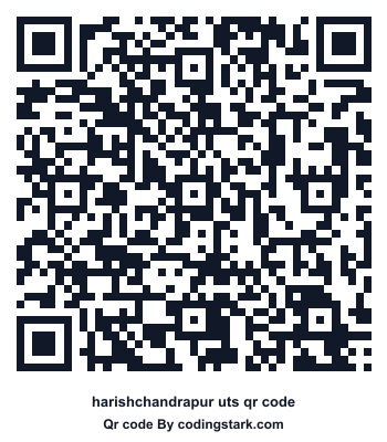 Harishchandrapur UTS QR Code