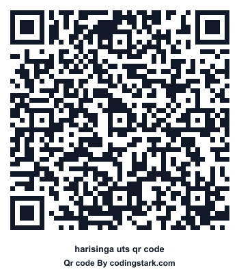 Harisinga UTS QR Code
