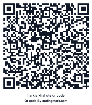 Harkia Khal UTS QR Code